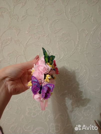 Ободок бабочка