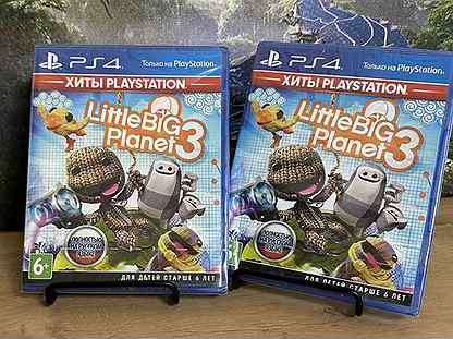 Диск для Ps4/Ps5 Little Big Planet 3 новый