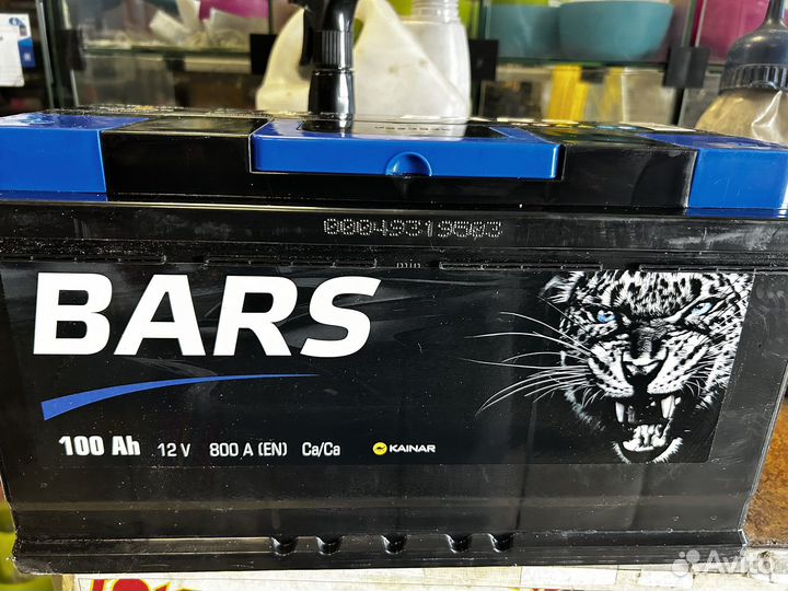 Аккумуляторы Bars 100А Доставка