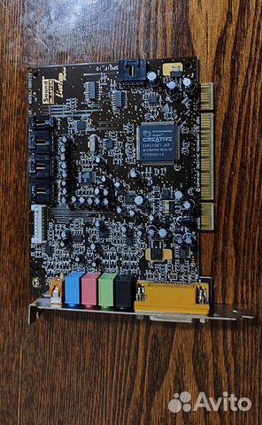 Звуковая карта creative sound blaster 5.1