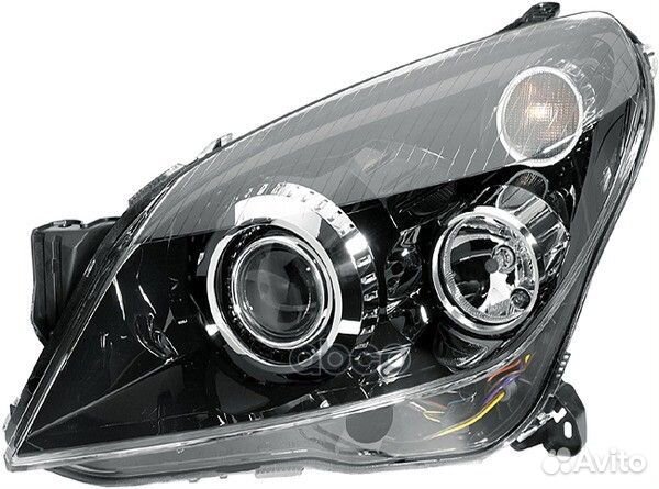 Блокфара прав.opel astra H 04 D2S/H7 1ZS 008