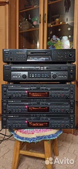 CD MD проигрыватель Tascam md-cd1 мк2 и другое