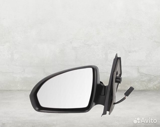 Fortwo 07- Зеркало левое электрическое с подогревом (Convex)
