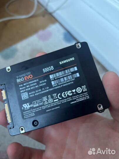 Ssd samsung 860 evo 500gb