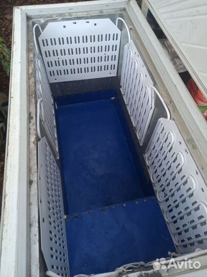 Морозильный ларь с глухой крышкой бу