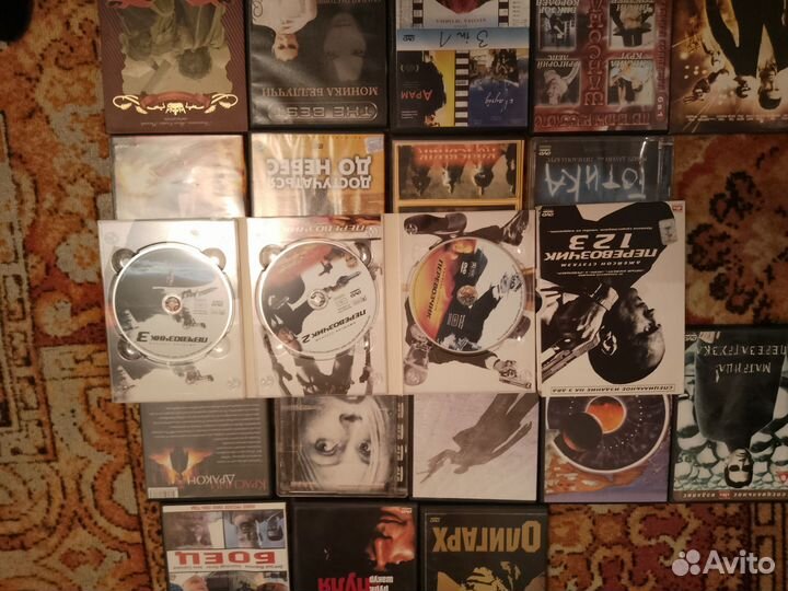 DVD диски фильмы сериалы