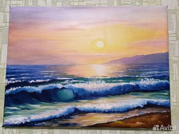 Картина маслом на холсте