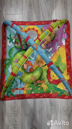 Развивающий коврик tiny love monkey island