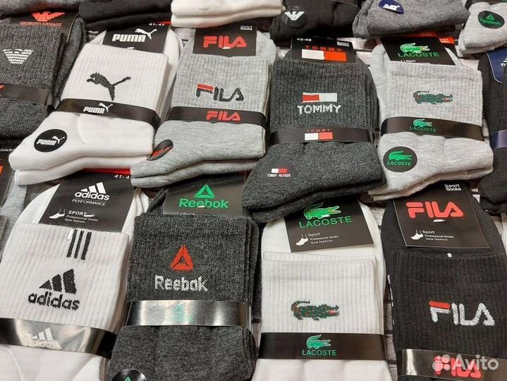 Носки Nike Adidas Puma Reebok