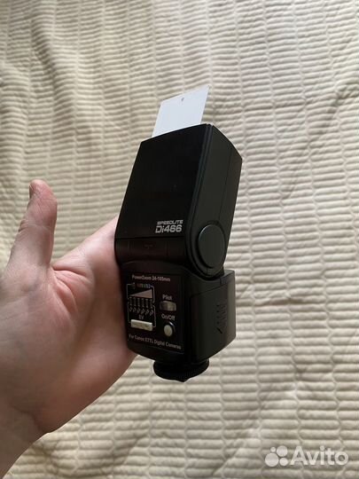 Вспышка камеры Nissin Speedlite Di466 Canon