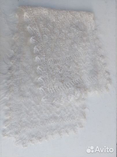Пуховый платок шаль паутинка