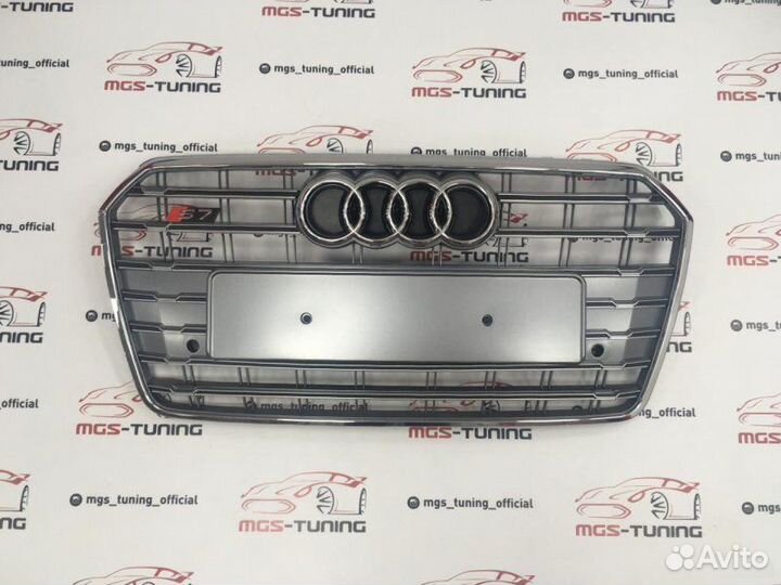 Решетка на Audi A7 14-17 гг. в стиле S7 дизайн