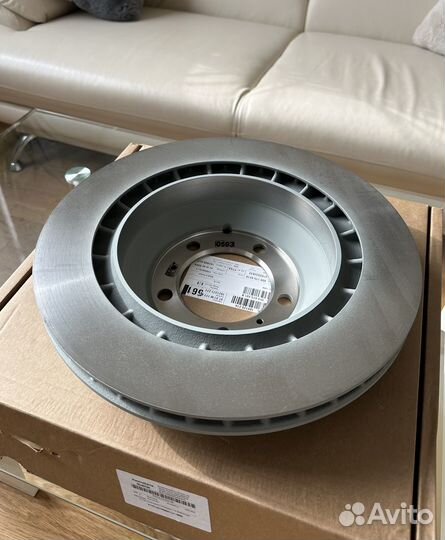 Диск тормозной задний Porsche Cayenne E3, GTS