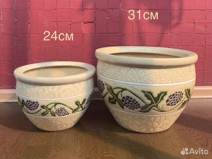 Горшок керамический