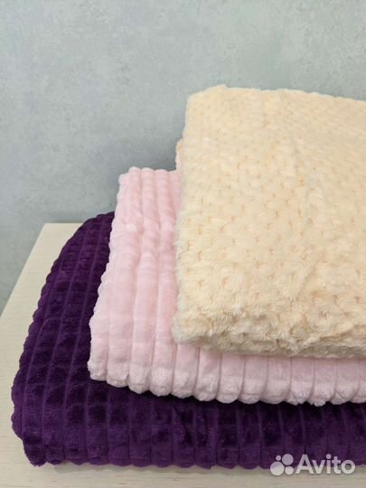 Пледы, бамбук (кубик)