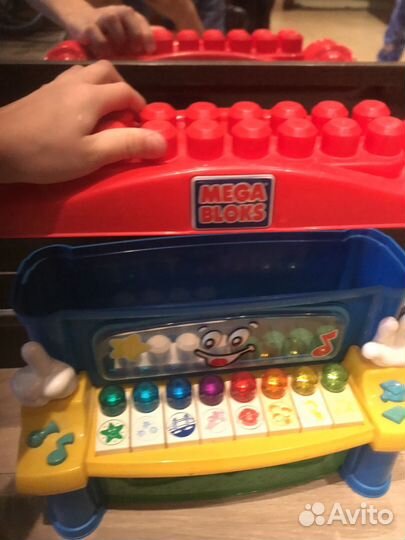 Пианино детское мега блокс