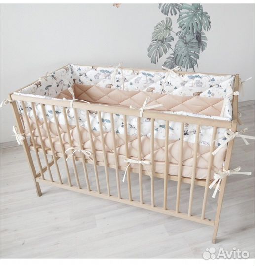 Бортики в детскую кроватку