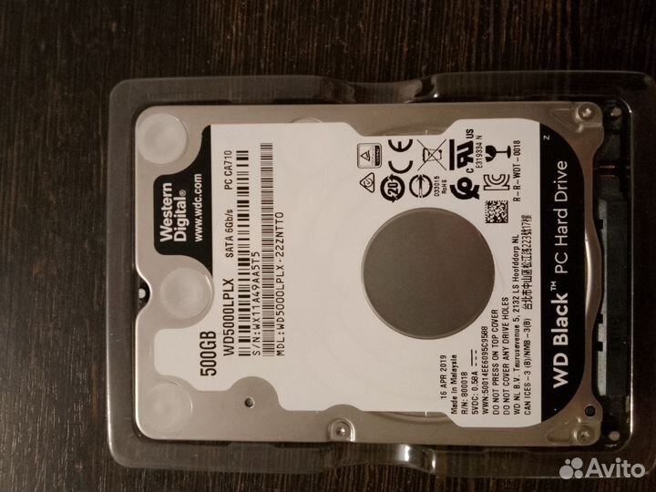 HDD WD black 5000lplx - 22zntt0