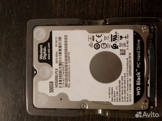 HDD WD black 5000lplx - 22zntt0