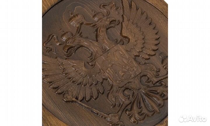 Нарды резные Герб РФ Ustyan