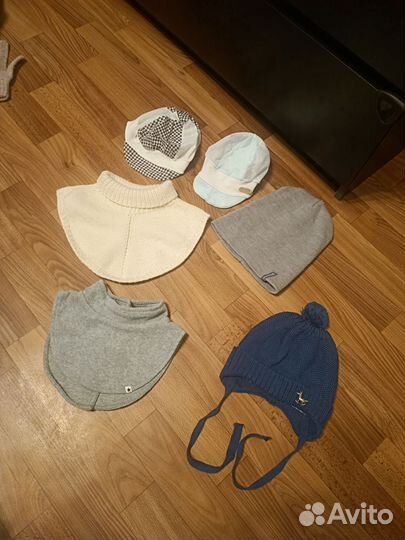 Детские шапки пакетом