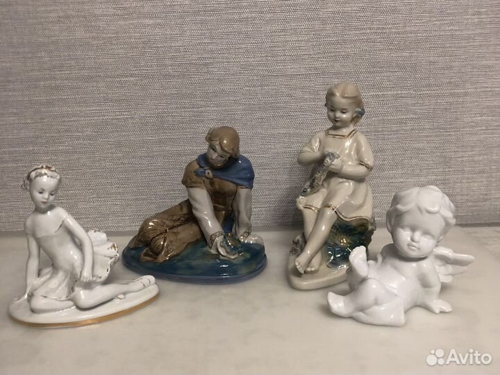 Фарфоровые статуэтки СССР 1950-60г