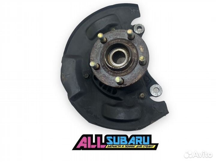 Кулак передний, ступица, цапфа передний левый