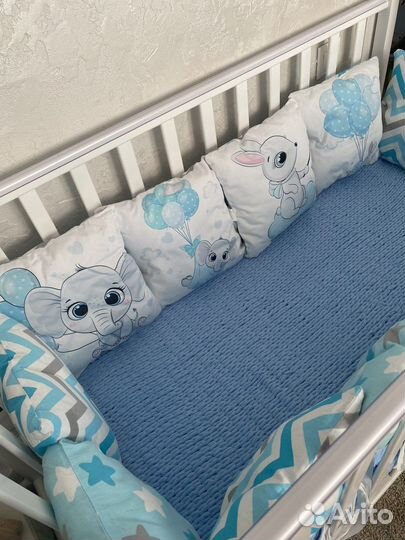 Бортики в детскую кроватку