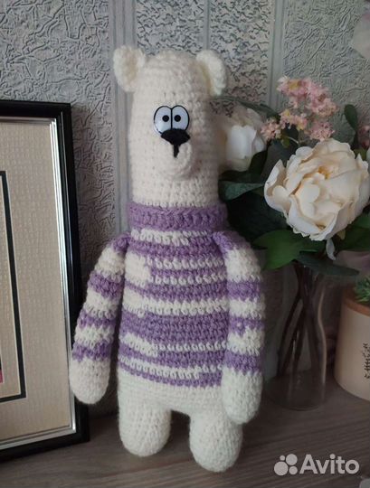 Вязаный медведь