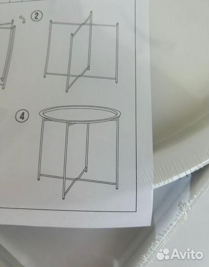 Стол/столик как IKEA журнальный, новый