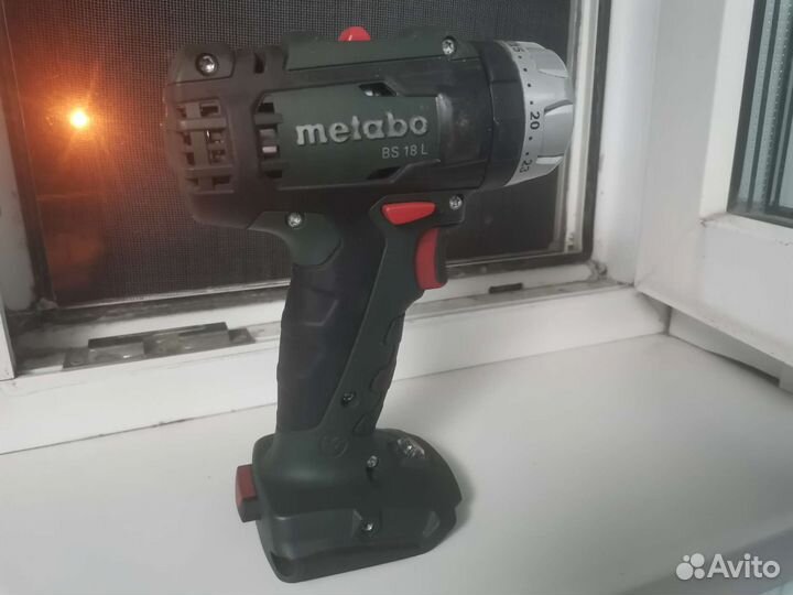 Шуруповерт metabo bs18l