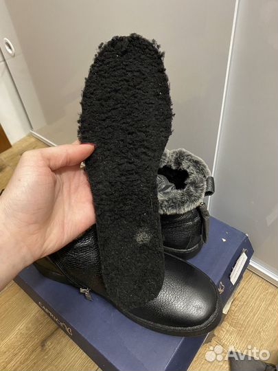 Ботинки женские caprice 40 (новые) оленья кожа