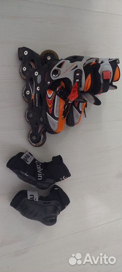 Роликовые коньки детские раздвижные