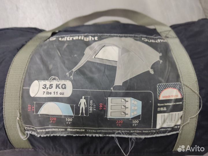 Палатка quechua декатлон t3 3х местная