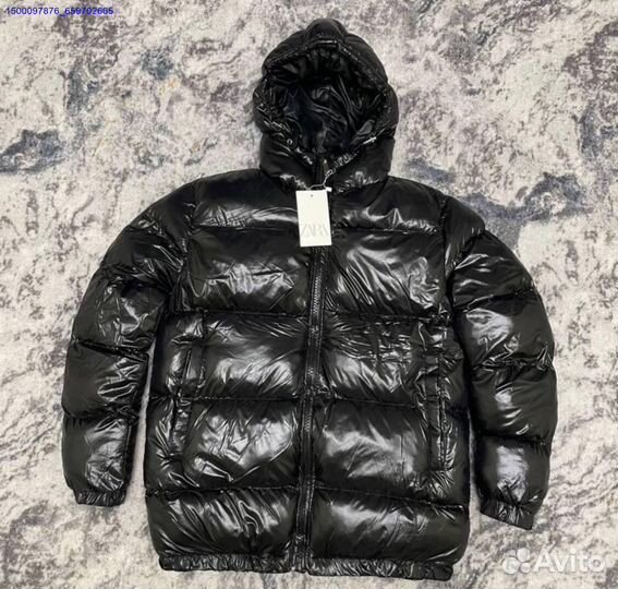 Пуховик Zara x Moncler puffer jacket (Арт.12958)