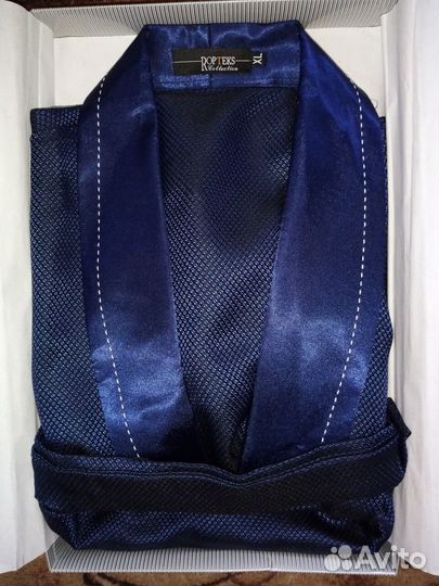 Халат деловой мужской ropteks шелковый XL