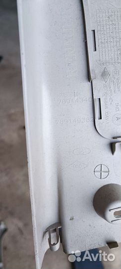 Обшивка средней стойки renault sandero 2