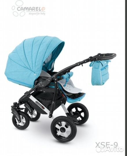 Коляска 2 в 1 Camarelo Sevilla