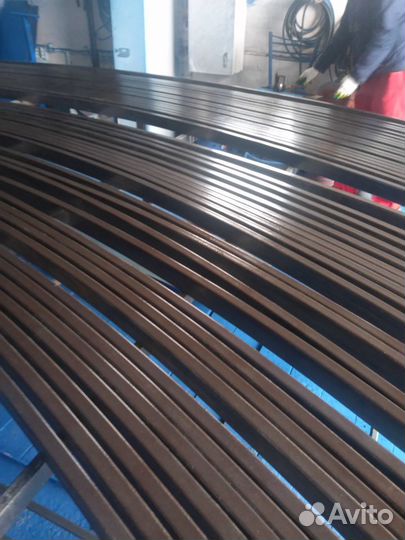 Гибка профильной трубы дуги на теплицы