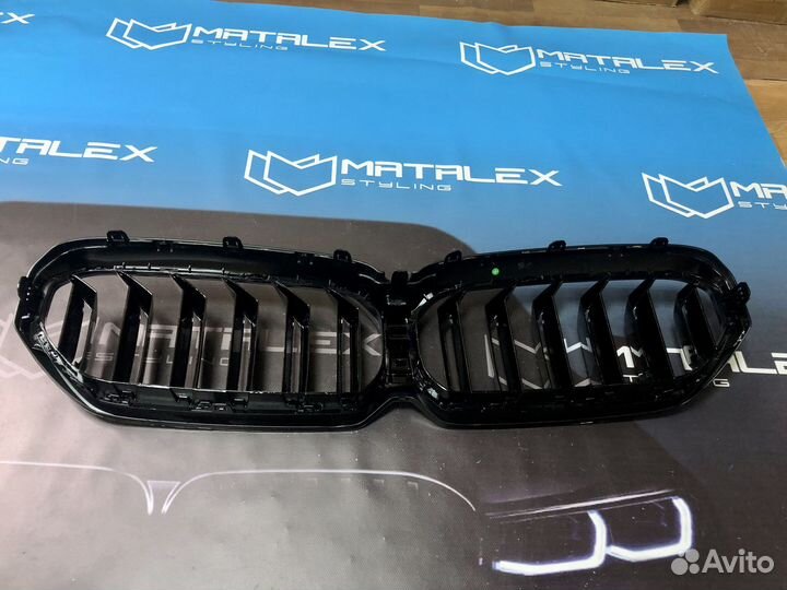 Решетка радиатора BMW 5 G30 M, рест, глянец