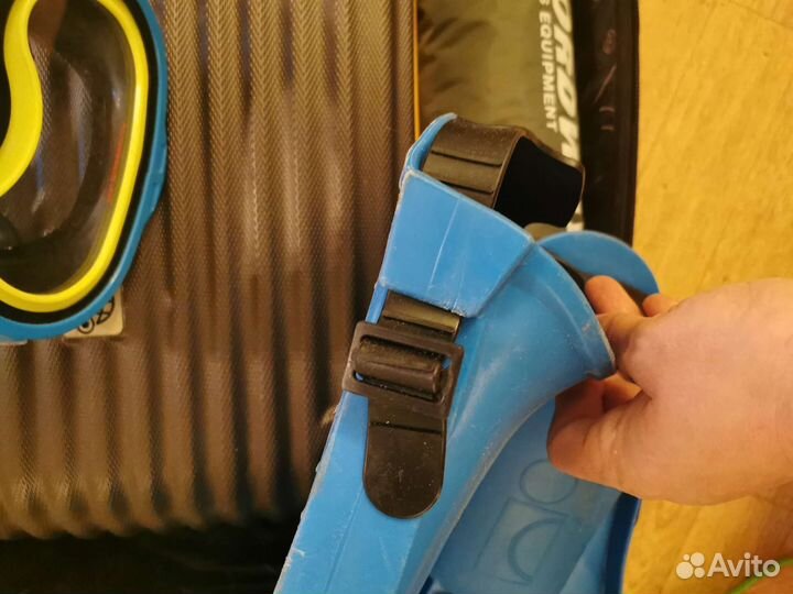 Маска трубка ласты