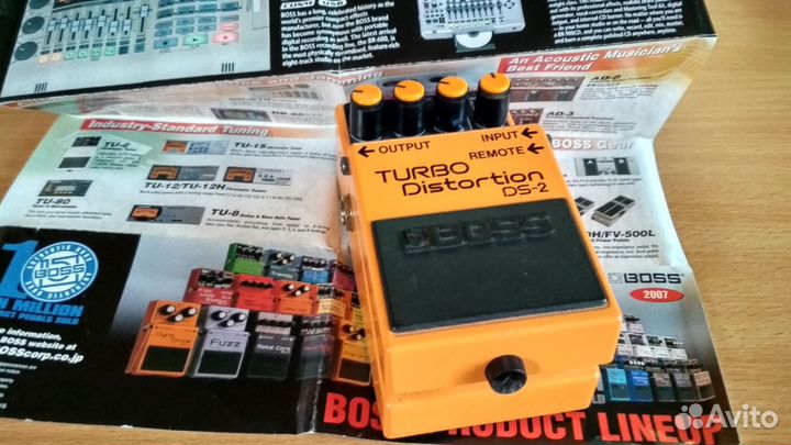 Педаль Boss DS-2 Turbo Distortion