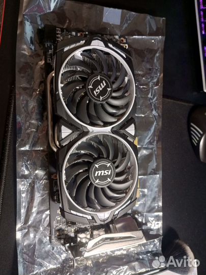 Видеокарта MSI AMD Radeon RX 580 armor 8G
