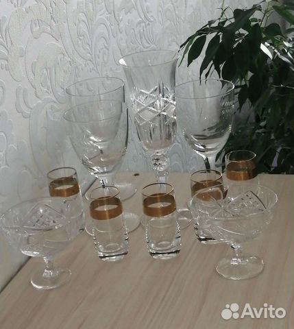 Фужеры, рюмки, стопки