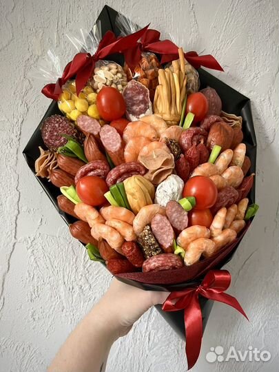 Мужской съедобный букет, вкусный букет