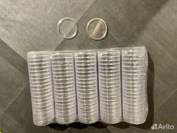 Капсулы для монет 27мм монетница
