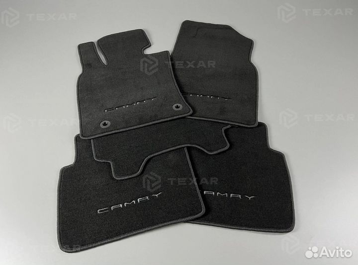 Коврики для Toyota Camry viii (XV70) велюровые