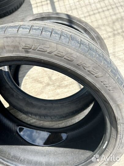 Pirelli P Zero 275/40 R21 и 315/35 R21 111Y