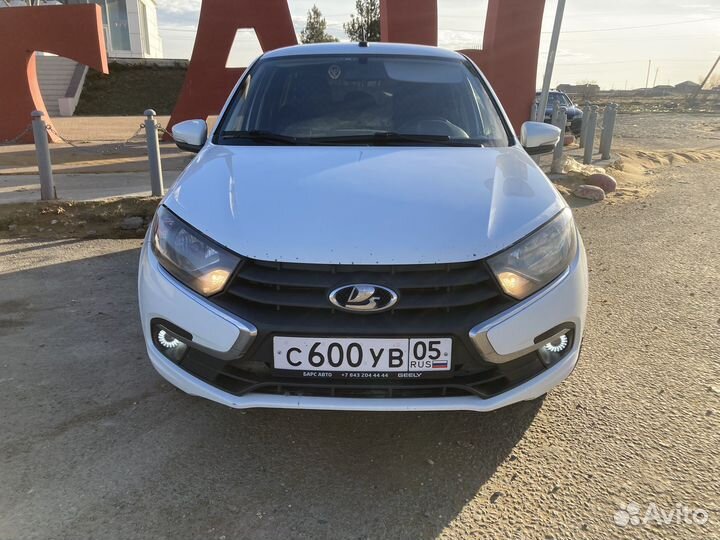 Капот LADA granta fl белый
