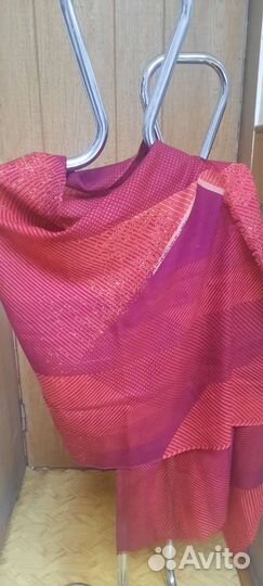 Шарф женский Fabretti красный